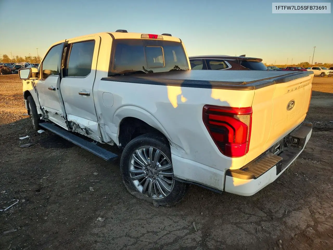 2025 FORD F-150 VIN 1FTFW7LD5SFB73691 — фото 2