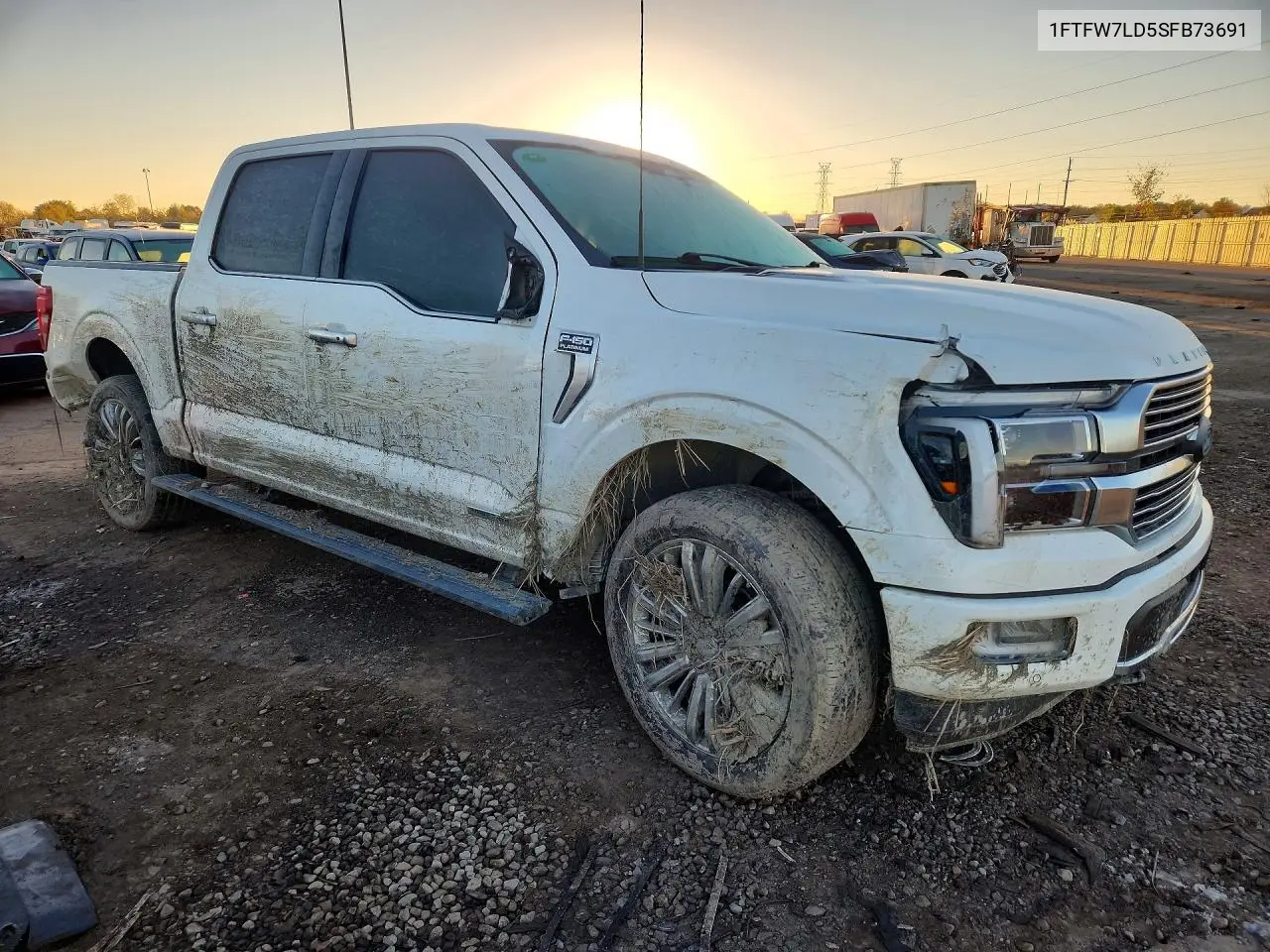 2025 FORD F-150 VIN 1FTFW7LD5SFB73691 — фото 4