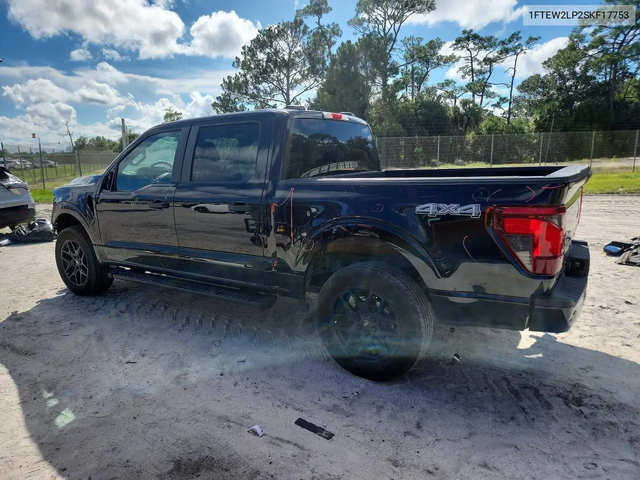 2025 FORD F-150 VIN 1FTEW2LP2SKF17753 — фото 2