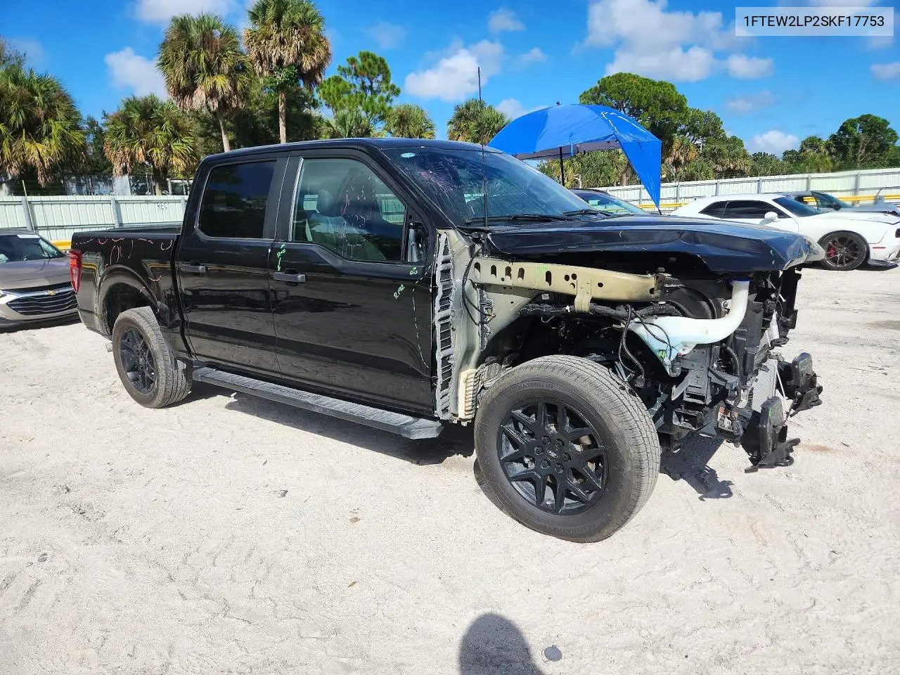 2025 FORD F-150 VIN 1FTEW2LP2SKF17753 — фото 4