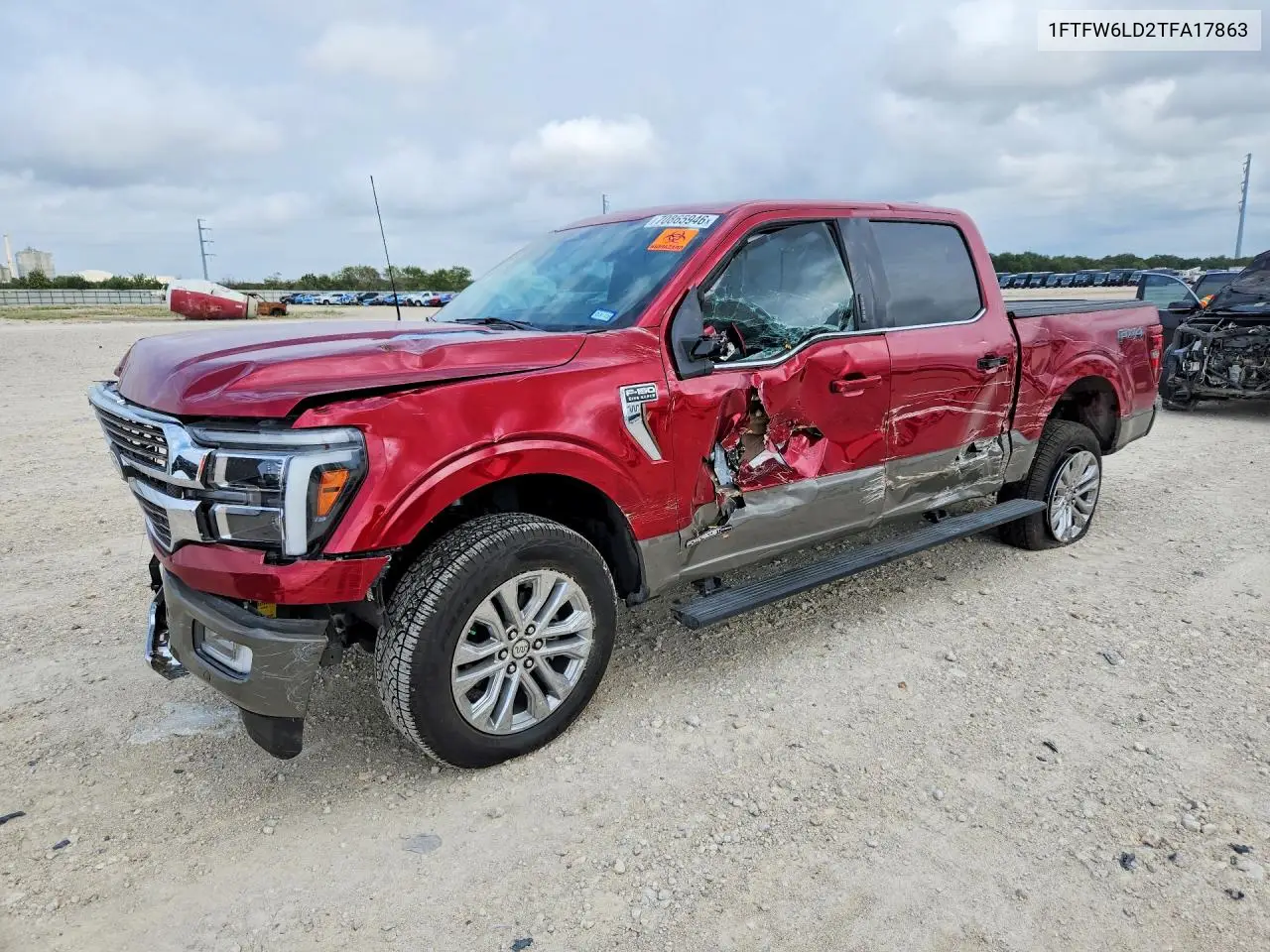 FORD F-150 2026, VIN 1FTFW6LD2TFA17863