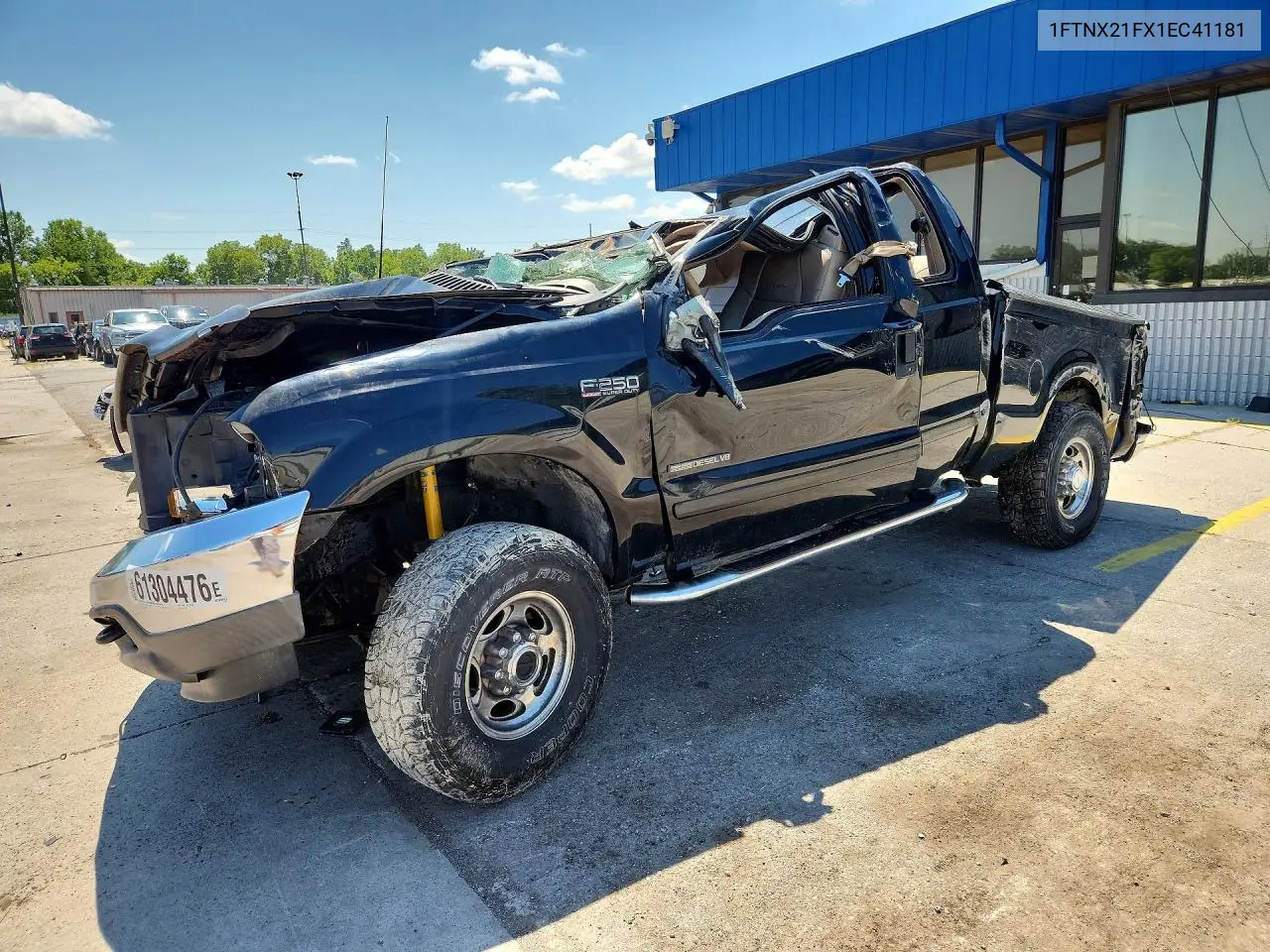 FORD F250 2001, VIN 1FTNX21FX1EC41181