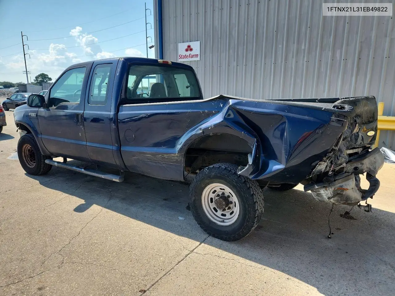2001 FORD F250 VIN 1FTNX21L31EB49822 — фото 4