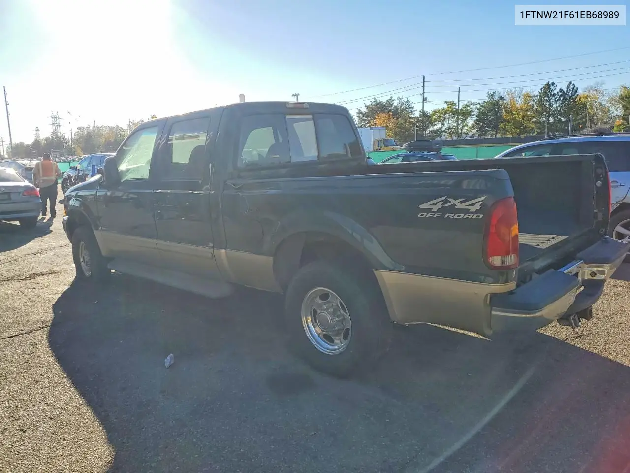 2001 FORD F250 VIN 1FTNW21F61EB68989 — фото 2