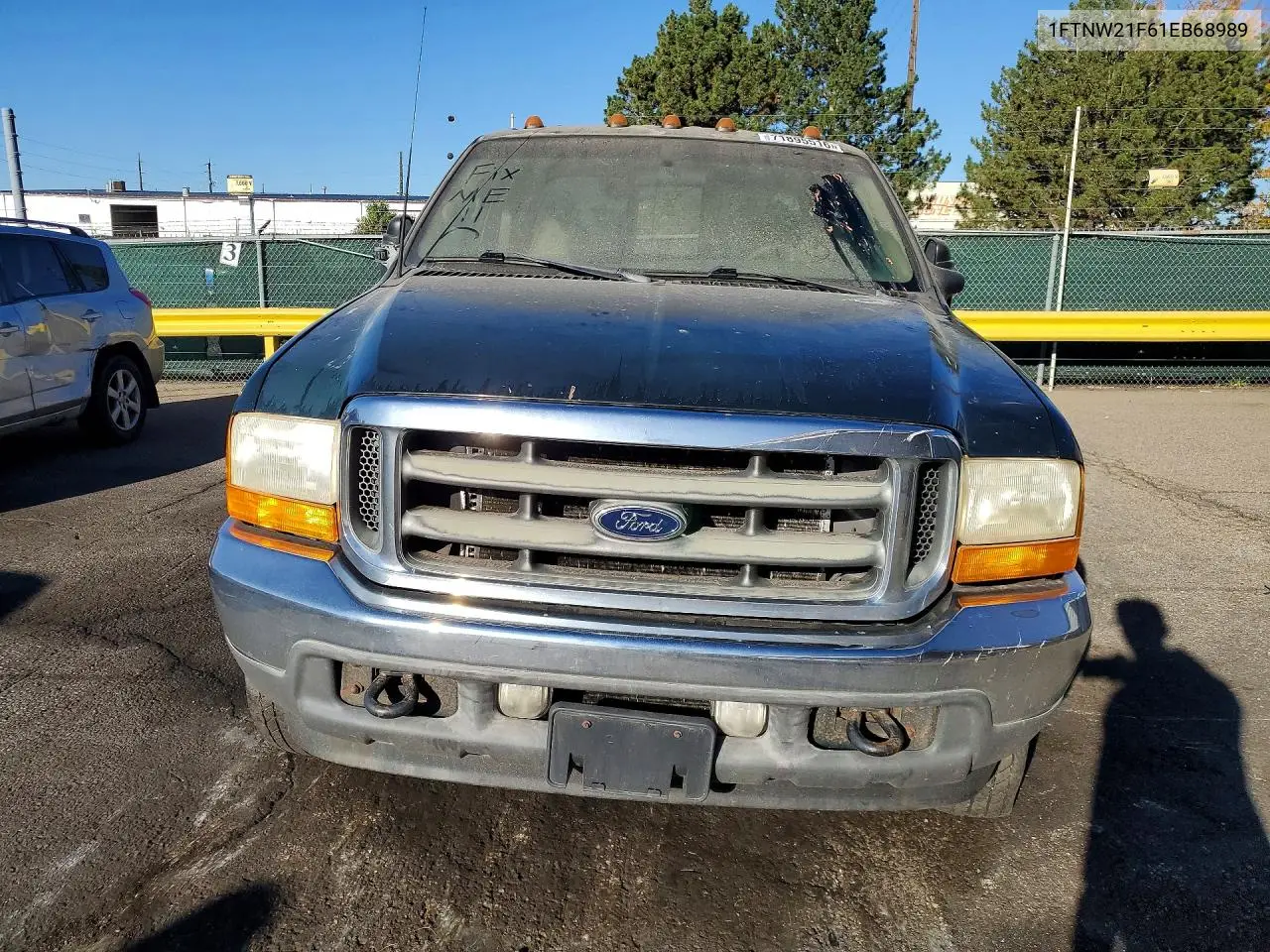 2001 FORD F250 VIN 1FTNW21F61EB68989 — фото 5