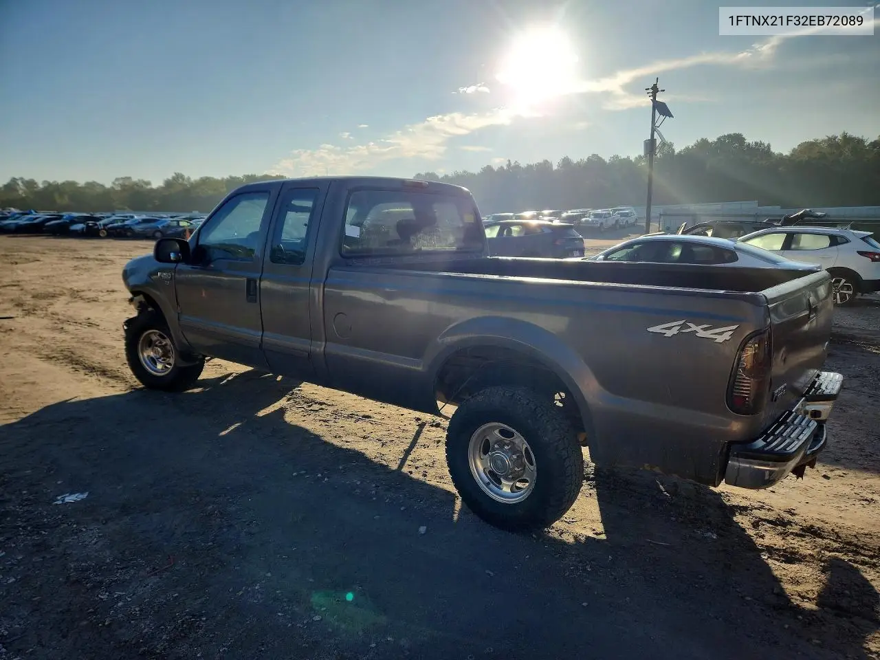 2002 FORD F250 VIN 1FTNX21F32EB72089 — фото 2