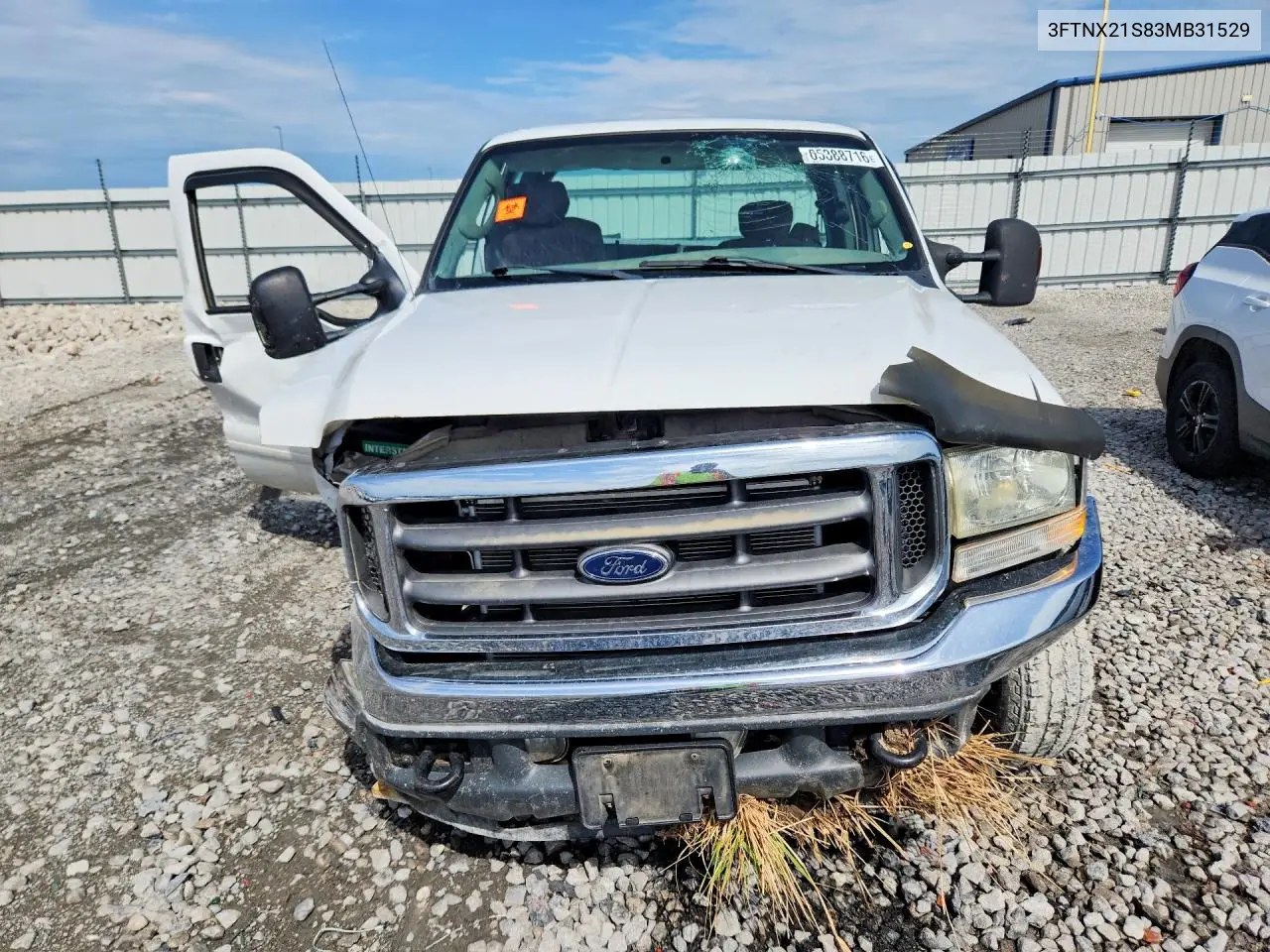 2003 FORD F250 VIN 3FTNX21S83MB31529 — фото 5