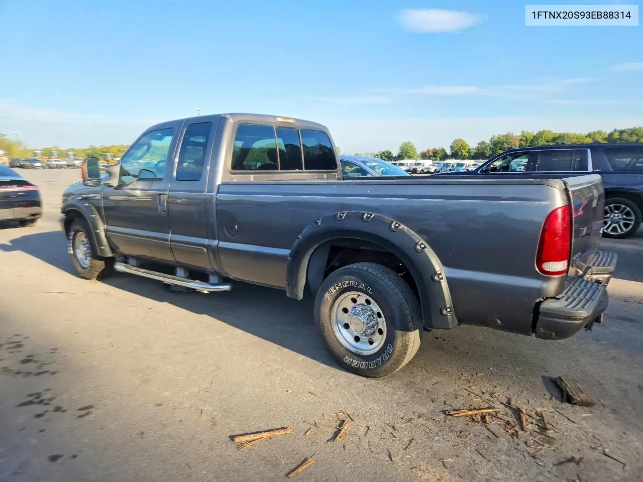 2003 FORD F250 VIN 1FTNX20S93EB88314 — фото 2