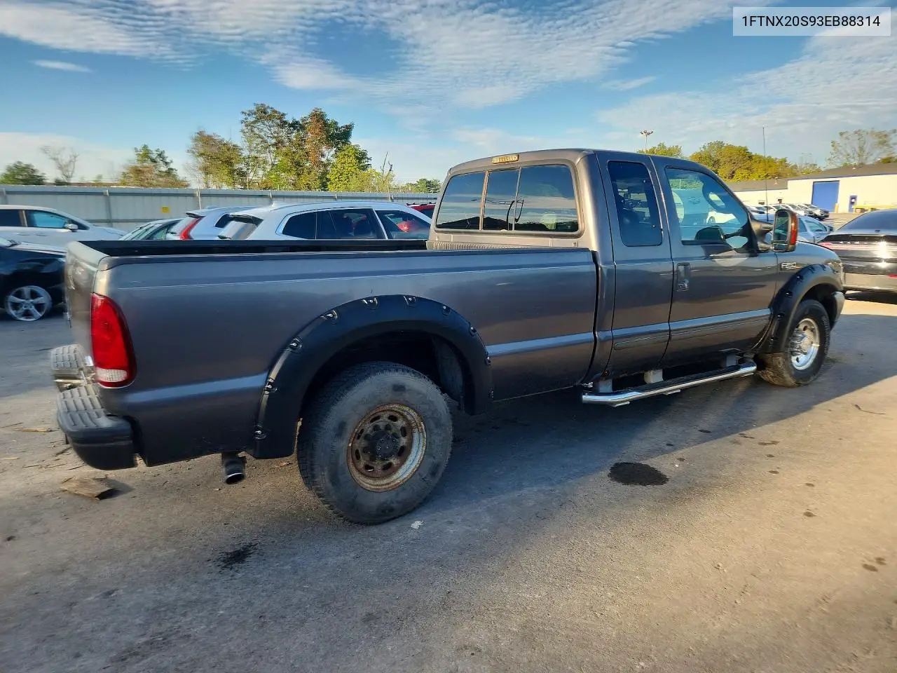2003 FORD F250 VIN 1FTNX20S93EB88314 — фото 3