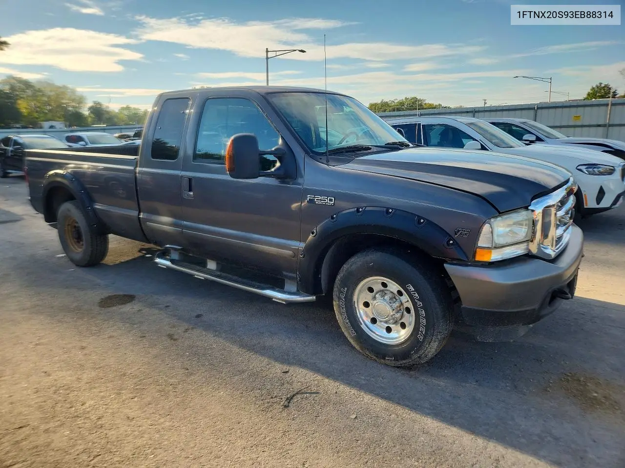 2003 FORD F250 VIN 1FTNX20S93EB88314 — фото 4