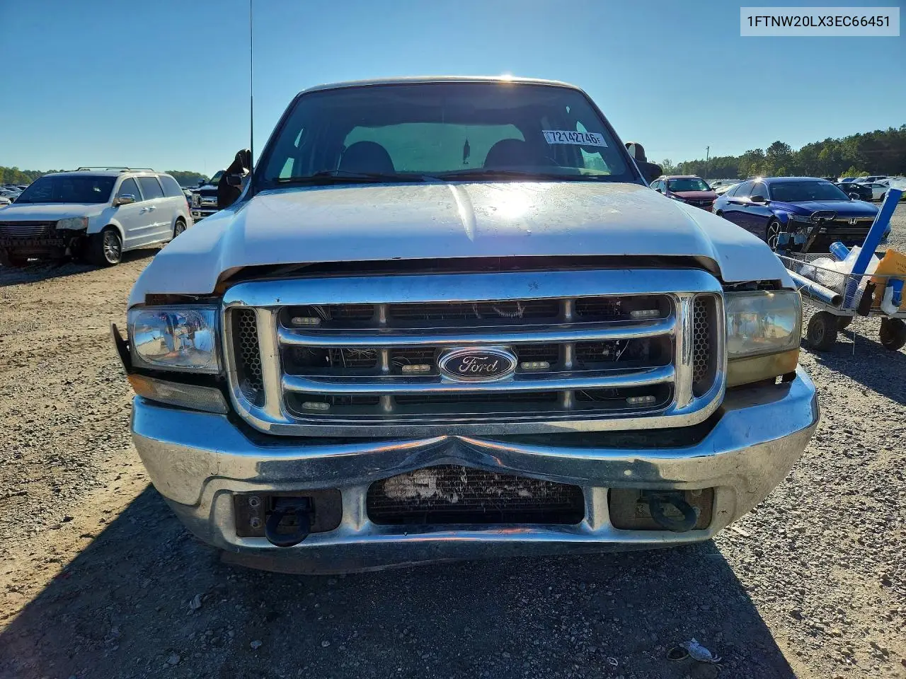 2003 FORD F250 VIN 1FTNW20LX3EC66451 — фото 5
