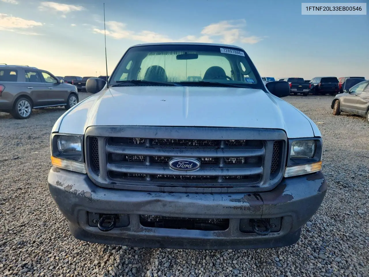 2003 FORD F250 VIN 1FTNF20L33EB00546 — фото 5