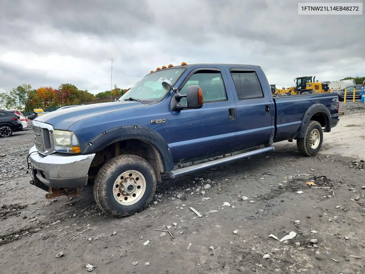 FORD F250 2004, VIN 1FTNW21L14EB48272