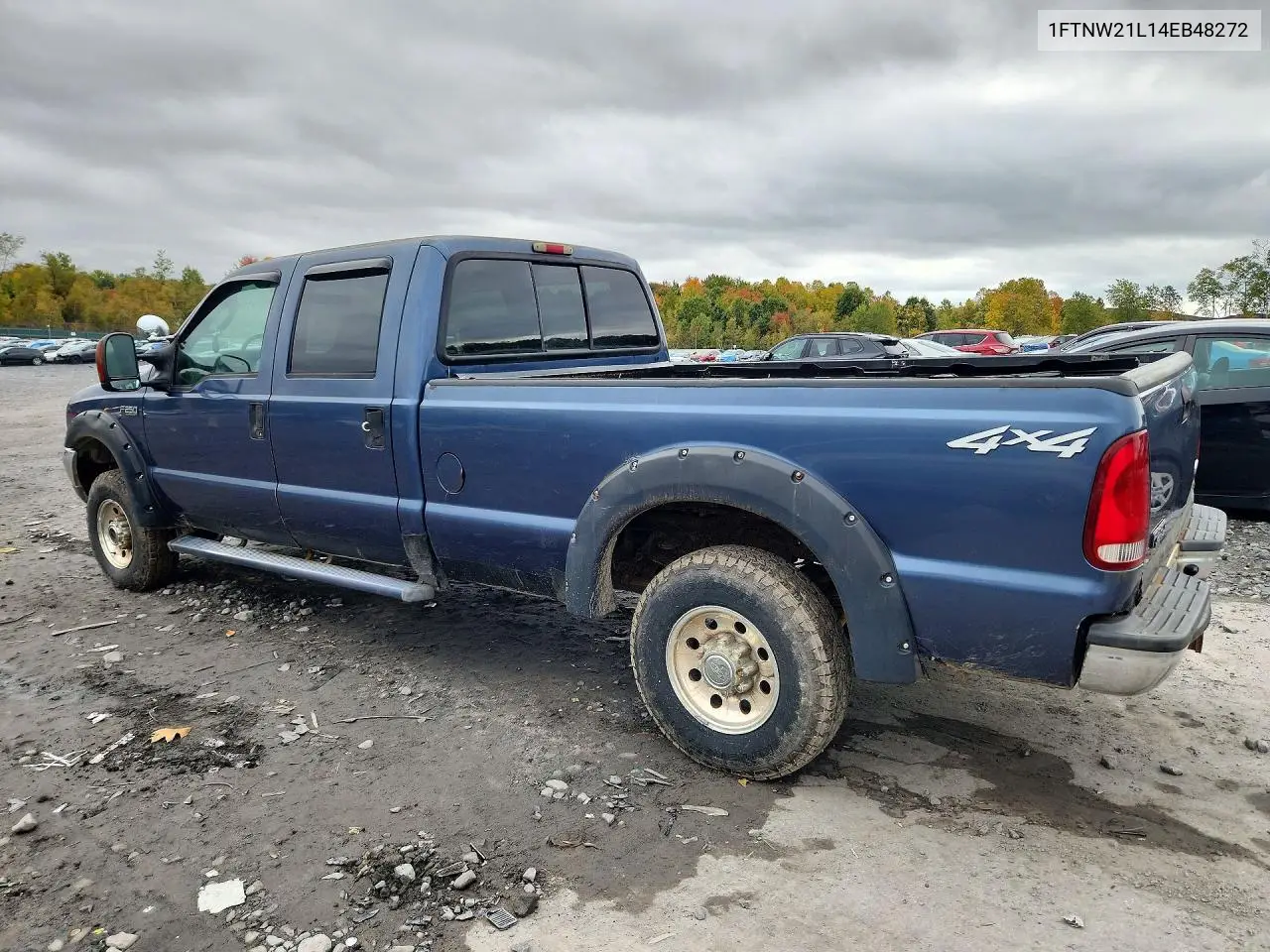 2004 FORD F250 VIN 1FTNW21L14EB48272 — фото 2
