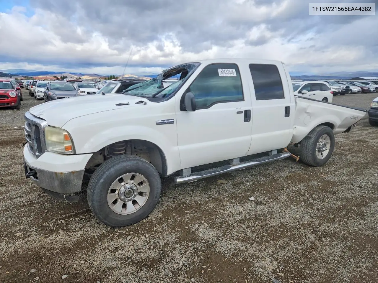FORD F250 2005, VIN 1FTSW21565EA44382