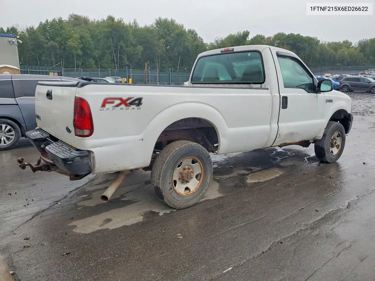 2006 FORD F250 VIN 1FTNF215X6ED26622 — фото 3