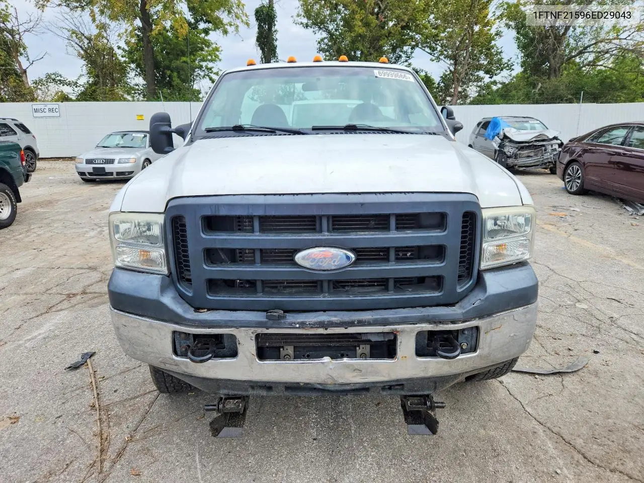 2006 FORD F250 VIN 1FTNF21596ED29043 — фото 5