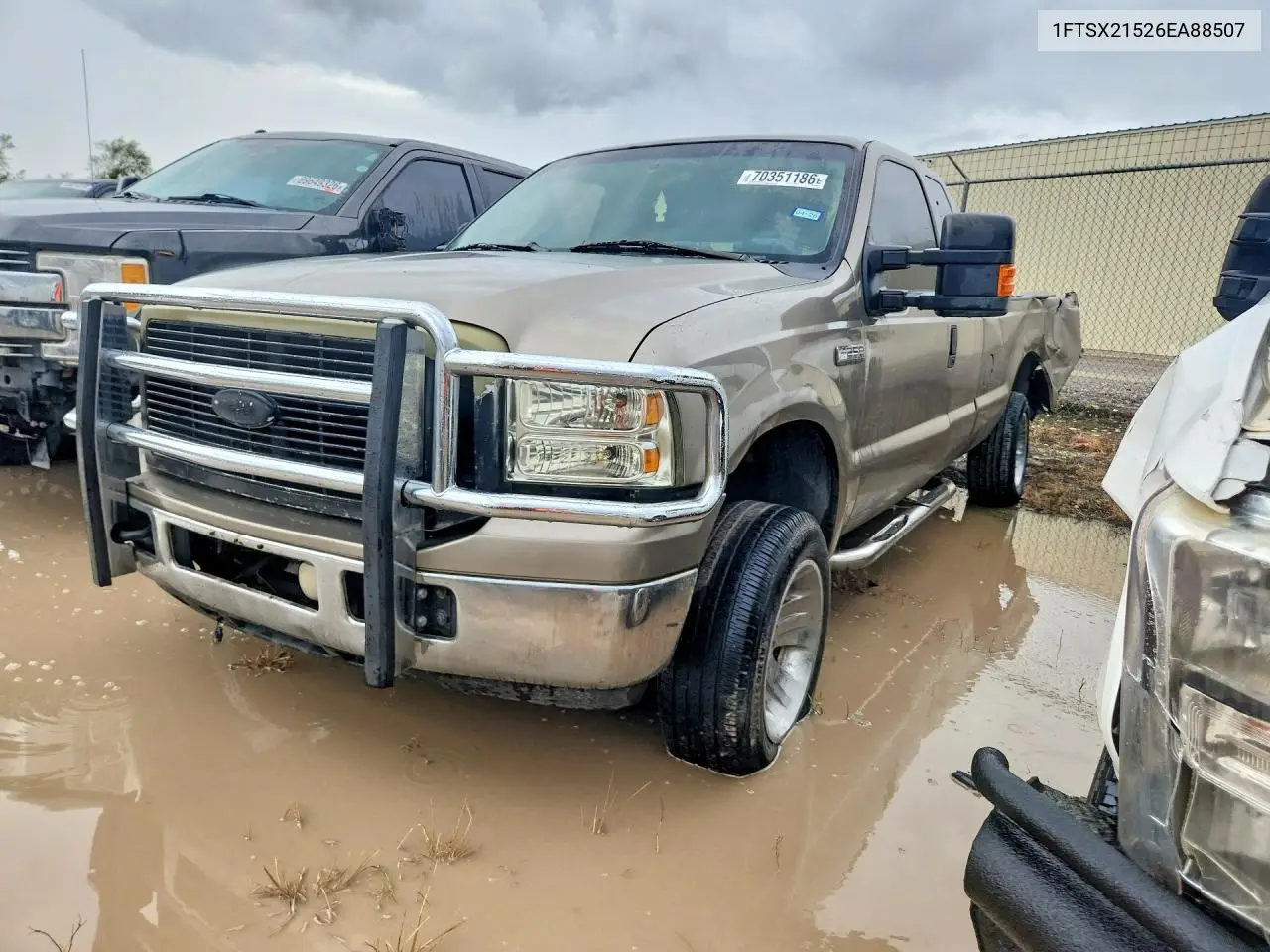 FORD F250 2006, VIN 1FTSX21526EA88507