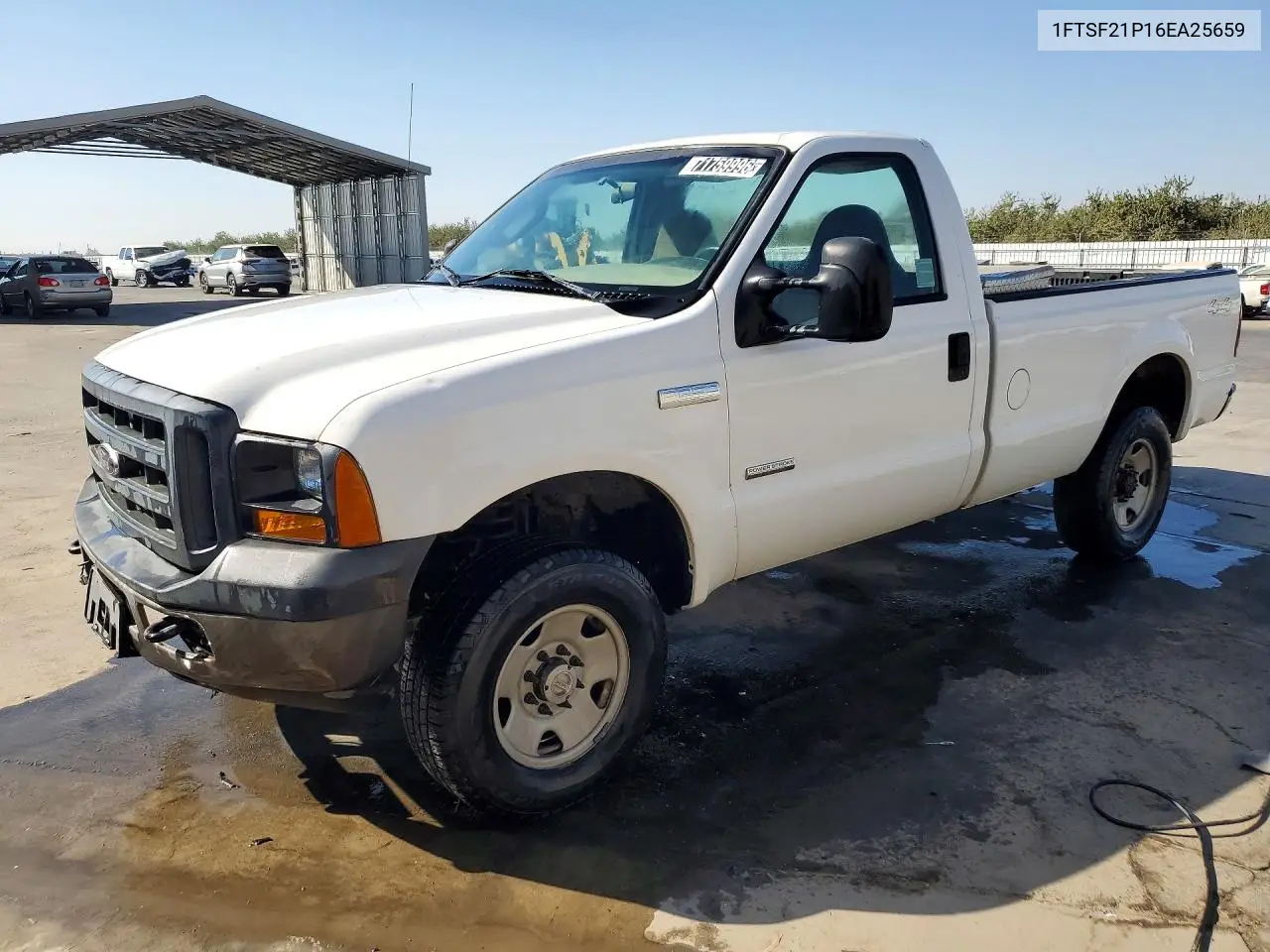 FORD F250 2006, VIN 1FTSF21P16EA25659