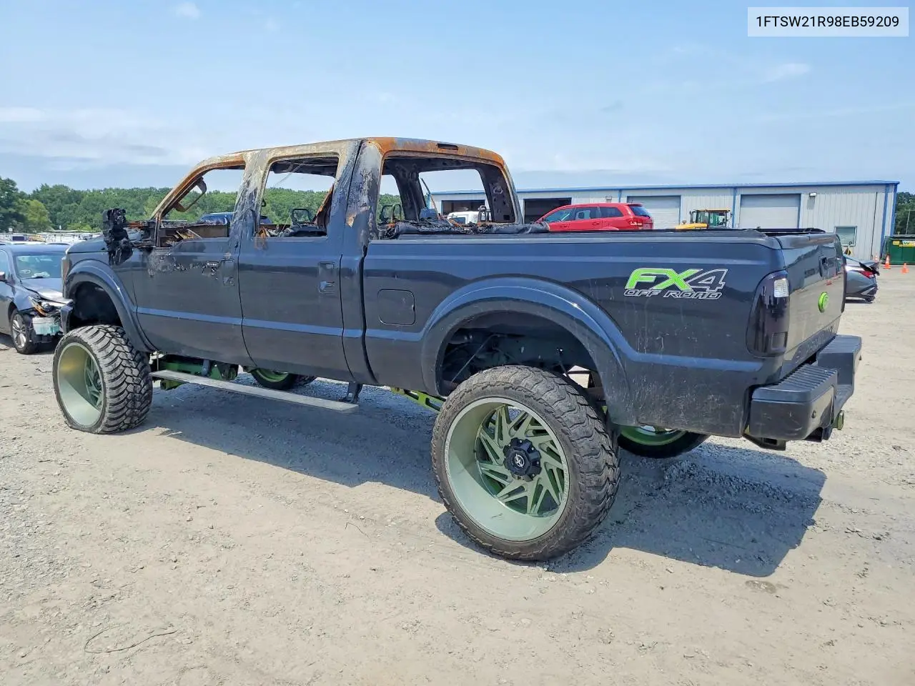 2008 FORD F250 VIN 1FTSW21R98EB59209 — фото 2