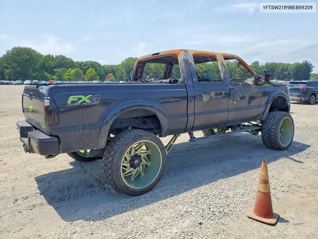 2008 FORD F250 VIN 1FTSW21R98EB59209 — фото 3