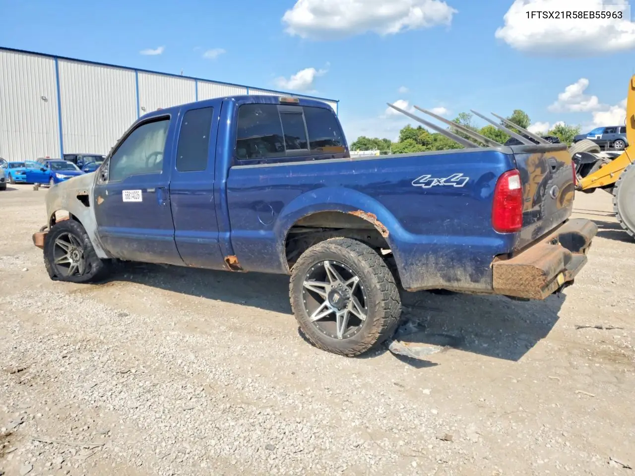 2008 FORD F250 VIN 1FTSX21R58EB55963 — фото 2