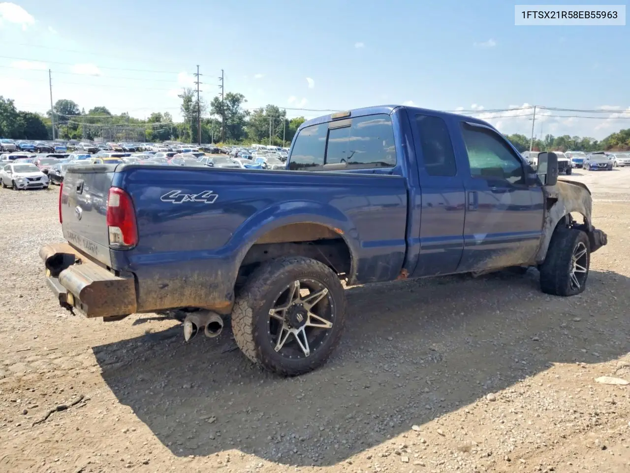 2008 FORD F250 VIN 1FTSX21R58EB55963 — фото 3