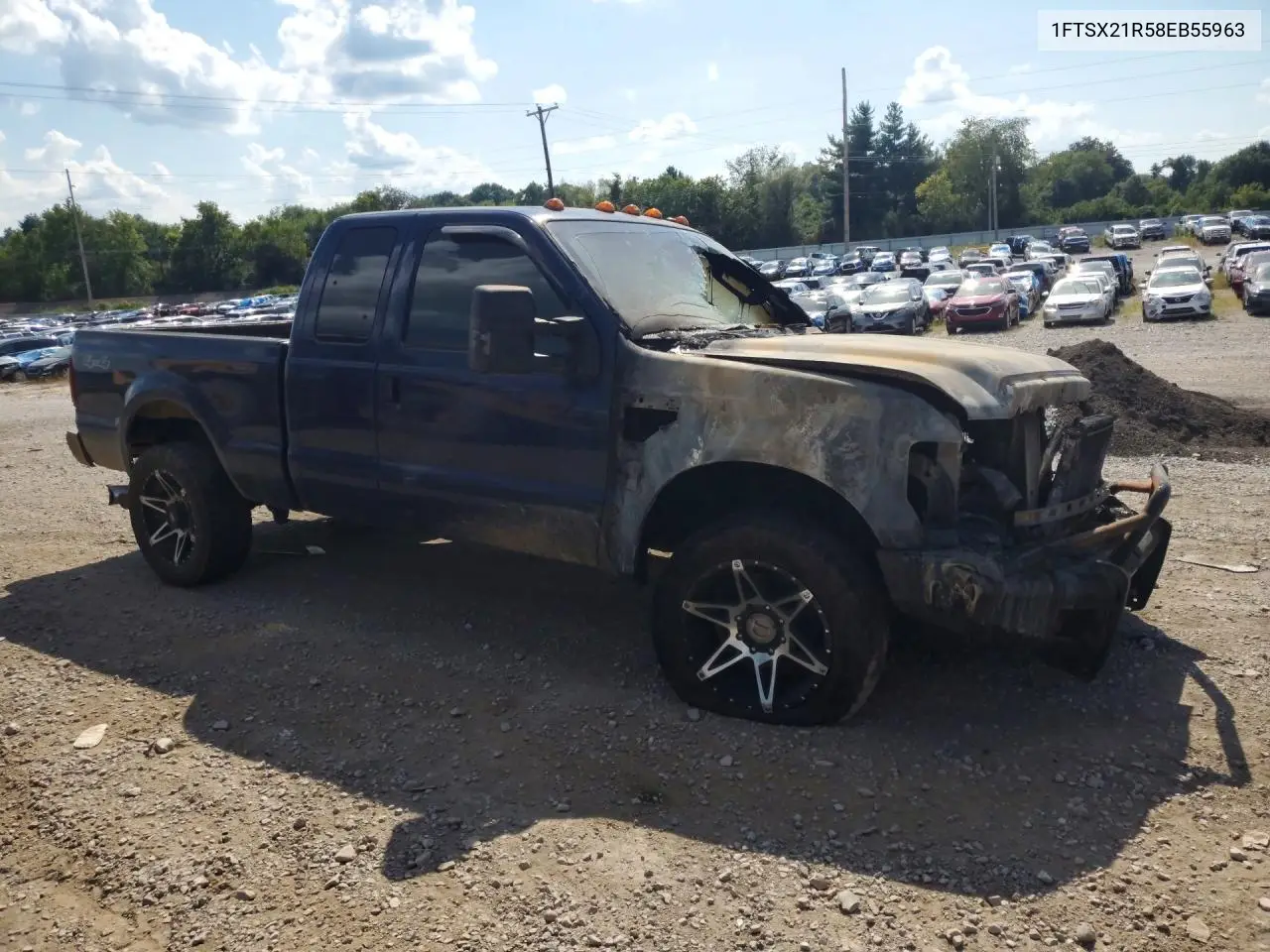 2008 FORD F250 VIN 1FTSX21R58EB55963 — фото 4