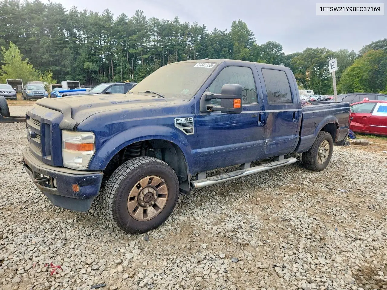 FORD F250 2008, VIN 1FTSW21Y98EC37169