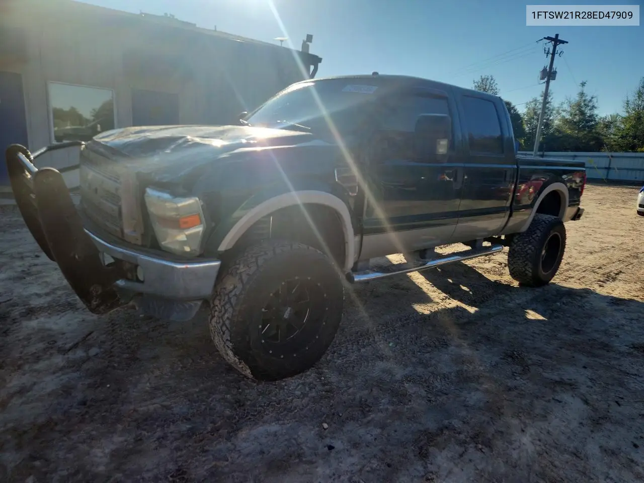 FORD F250 2008, VIN 1FTSW21R28ED47909