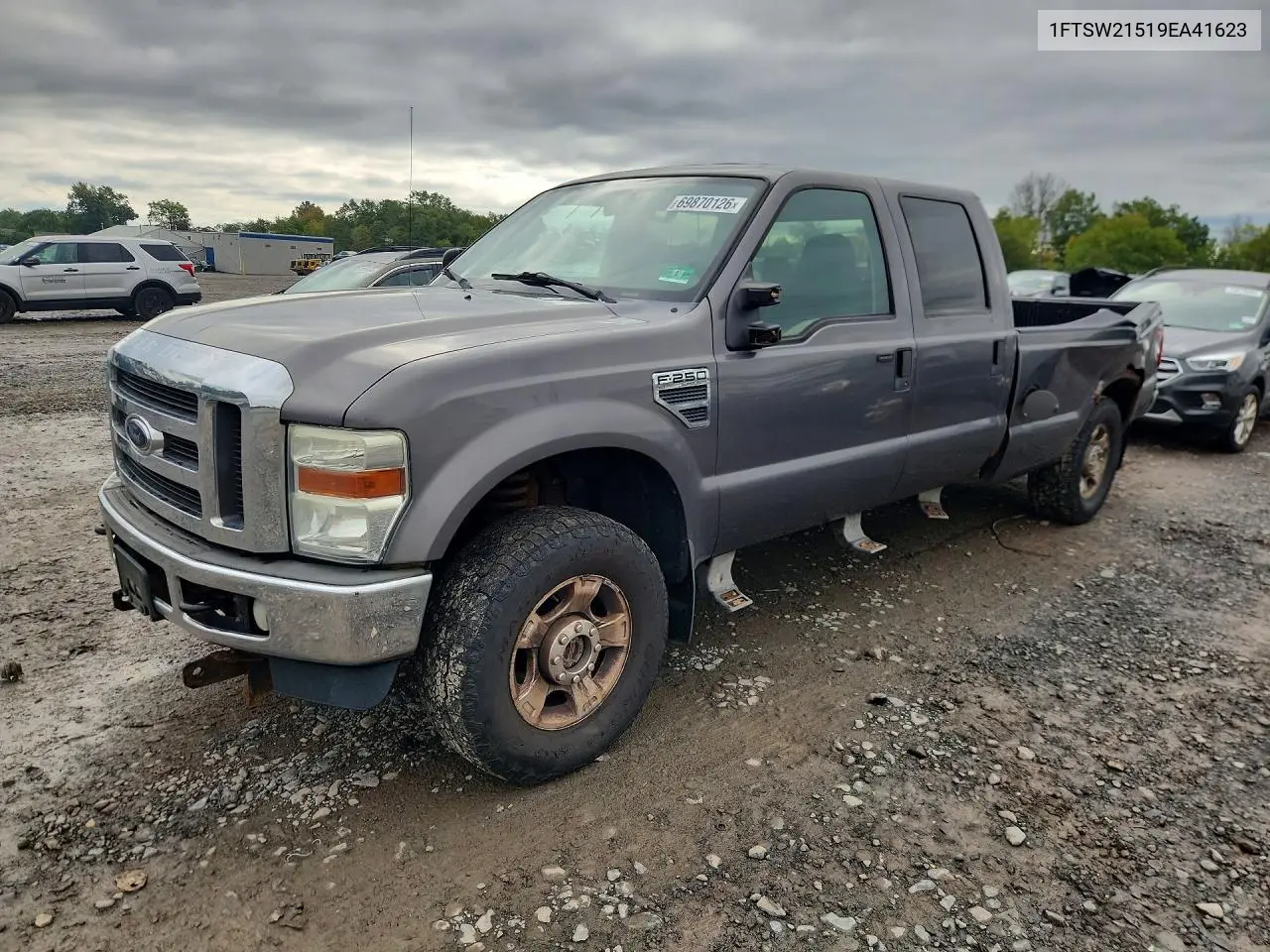 FORD F250 2009, VIN 1FTSW21519EA41623
