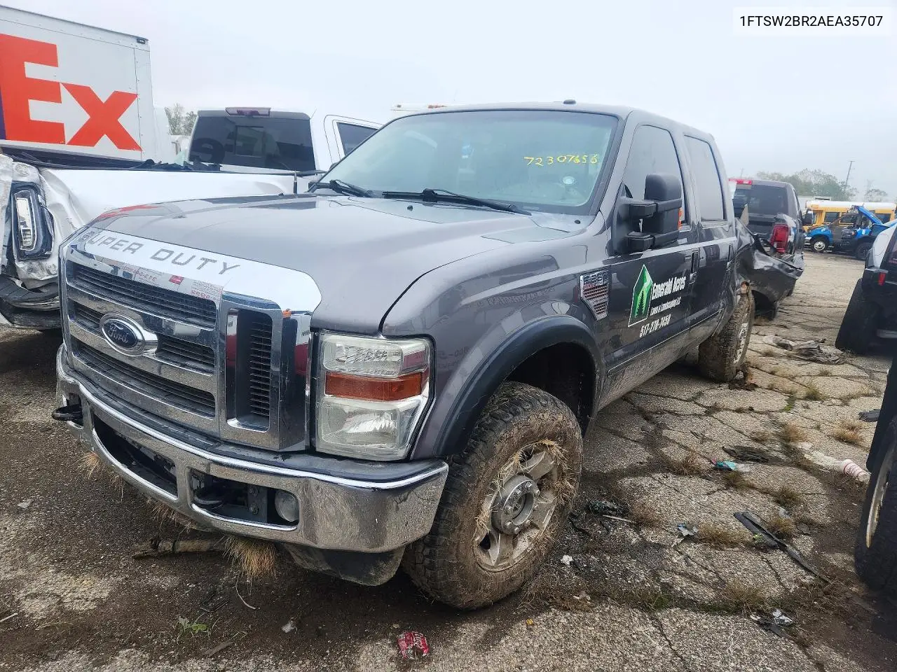 FORD F250 2010, VIN 1FTSW2BR2AEA35707