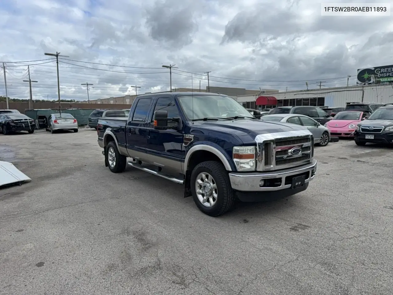 FORD F250 2010, VIN 1FTSW2BR0AEB11893