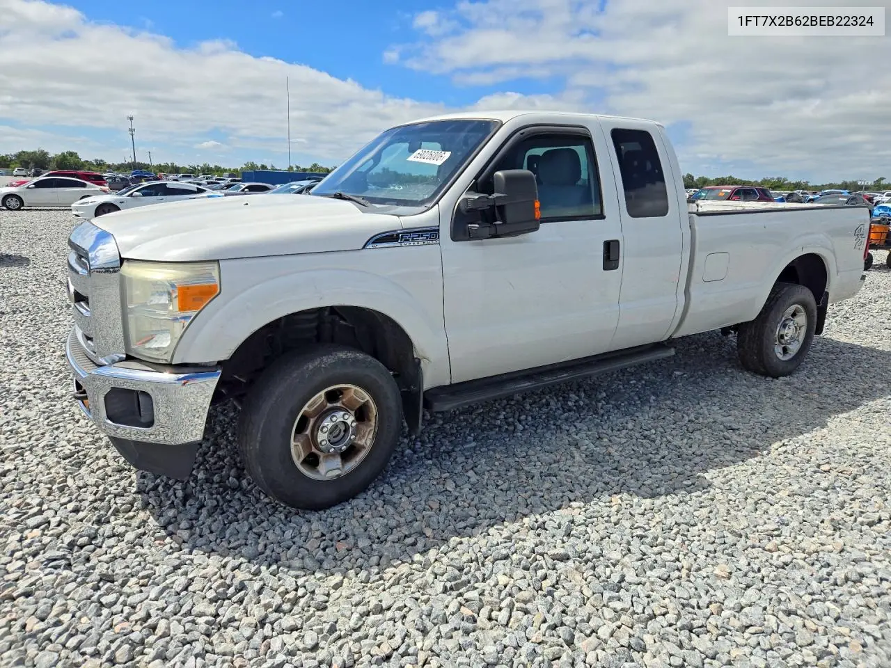 FORD F250 2011, VIN 1FT7X2B62BEB22324