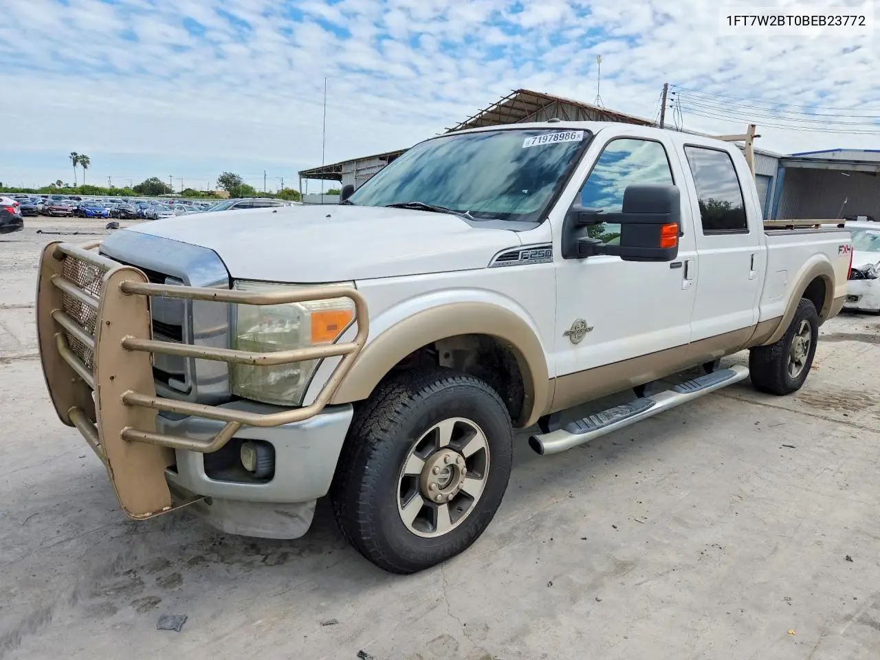 FORD F250 2011, VIN 1FT7W2BT0BEB23772
