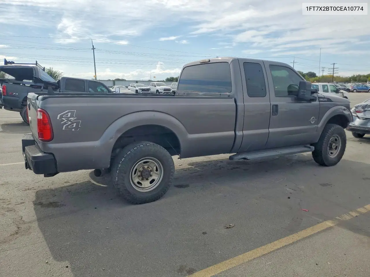 2012 FORD F250 VIN 1FT7X2BT0CEA10774 — фото 3