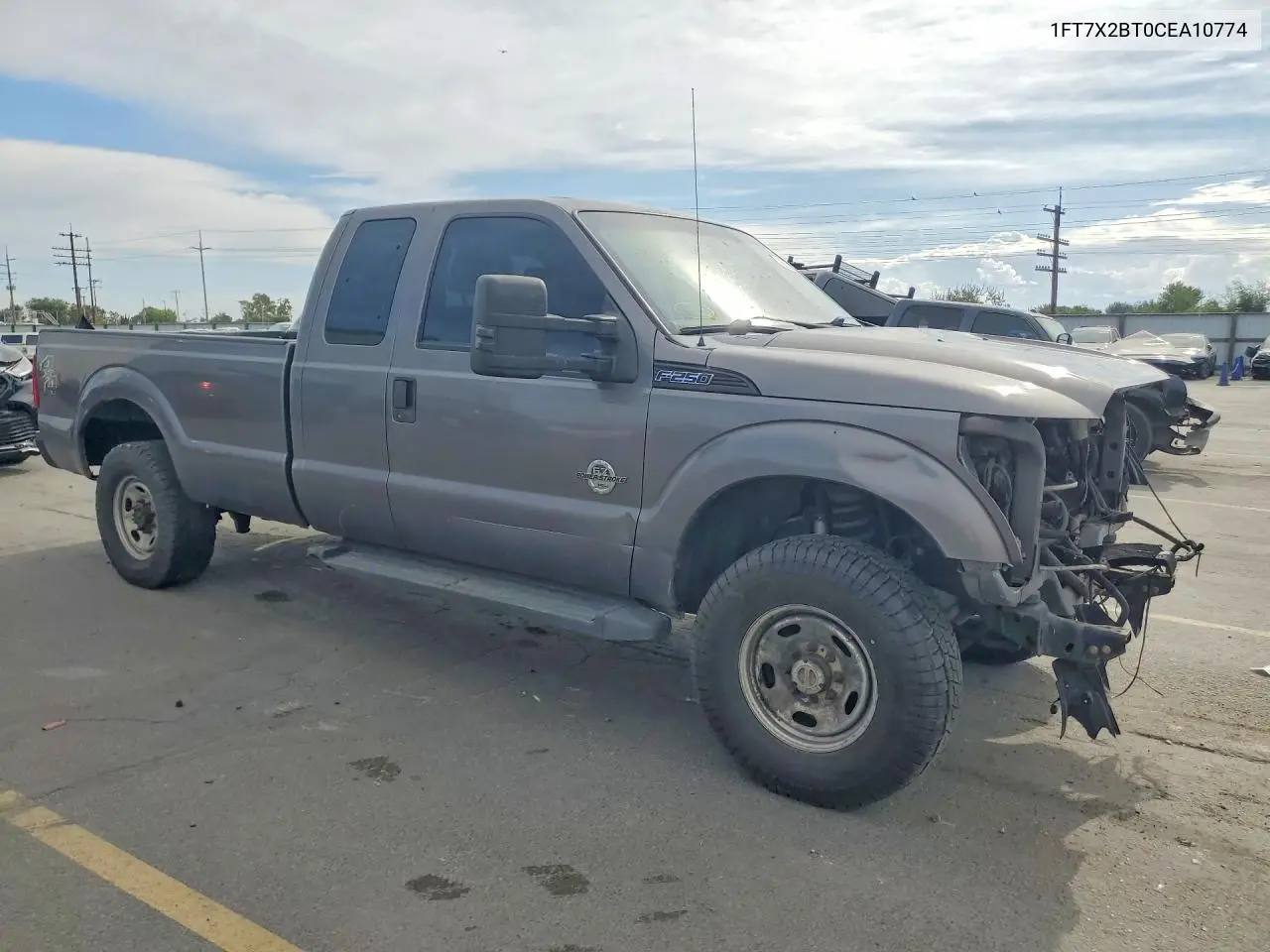 2012 FORD F250 VIN 1FT7X2BT0CEA10774 — фото 4