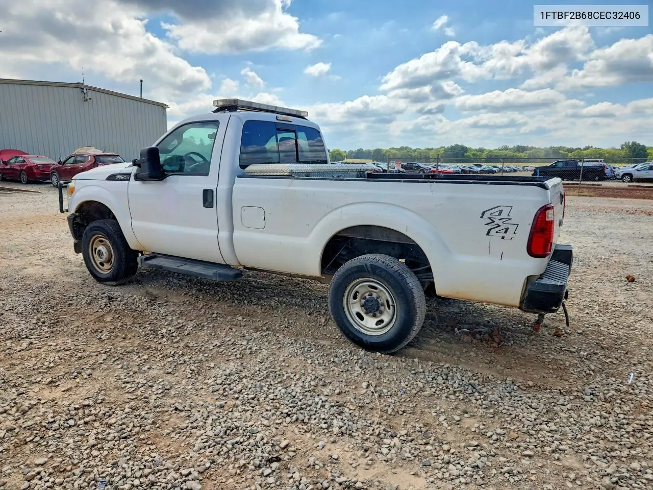 2012 FORD F250 VIN 1FTBF2B68CEC32406 — фото 2
