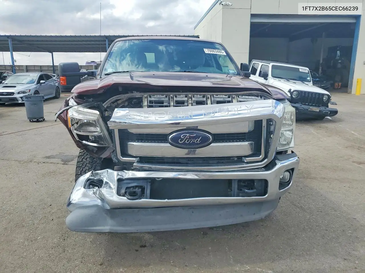 2012 FORD F250 VIN 1FT7X2B65CEC66239 — фото 5