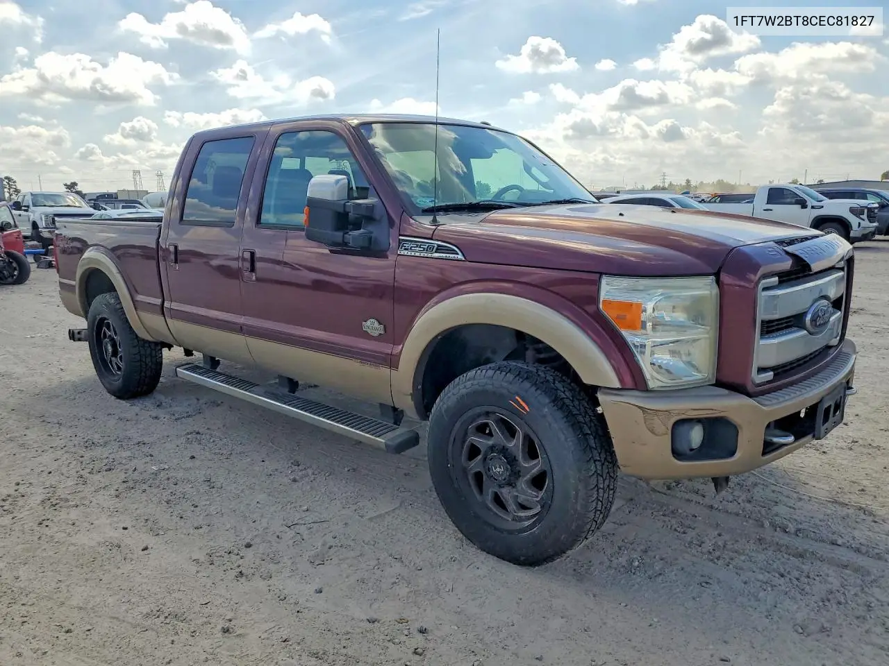 2012 FORD F250 VIN 1FT7W2BT8CEC81827 — фото 4