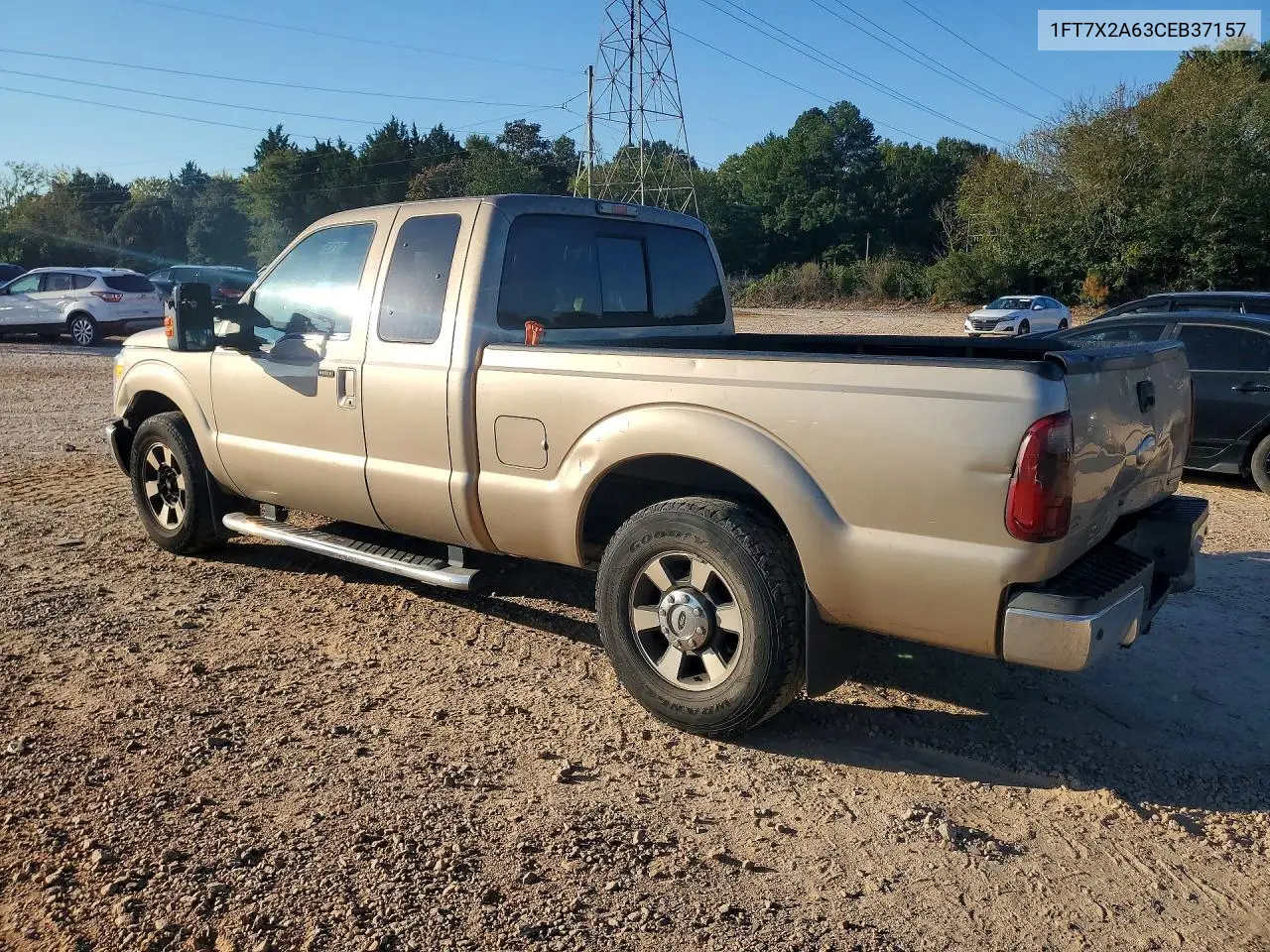 2012 FORD F250 VIN 1FT7X2A63CEB37157 — фото 2