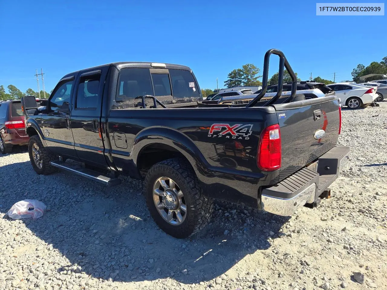 FORD F250 2012, VIN 1FT7W2BT0CEC20939