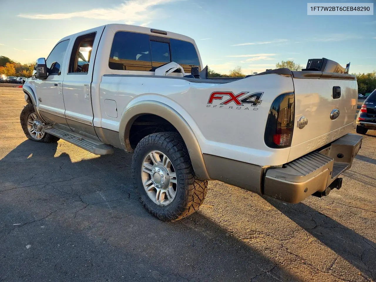 2012 FORD F250 VIN 1FT7W2BT6CEB48290 — фото 2