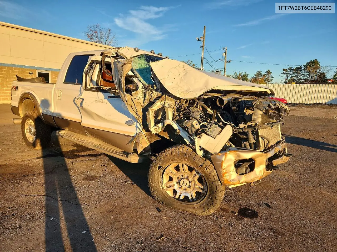 2012 FORD F250 VIN 1FT7W2BT6CEB48290 — фото 4
