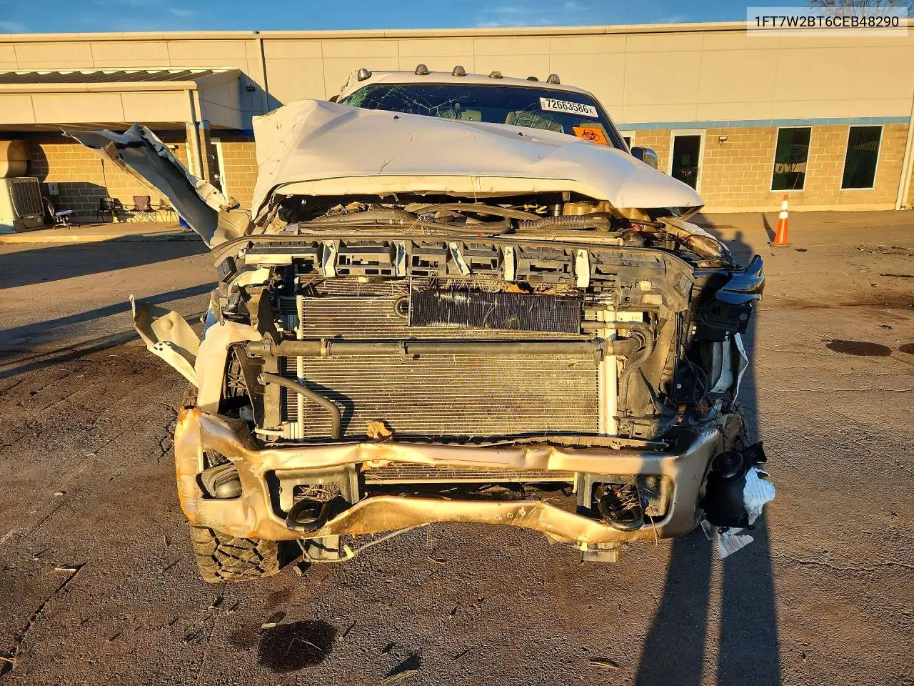 2012 FORD F250 VIN 1FT7W2BT6CEB48290 — фото 5