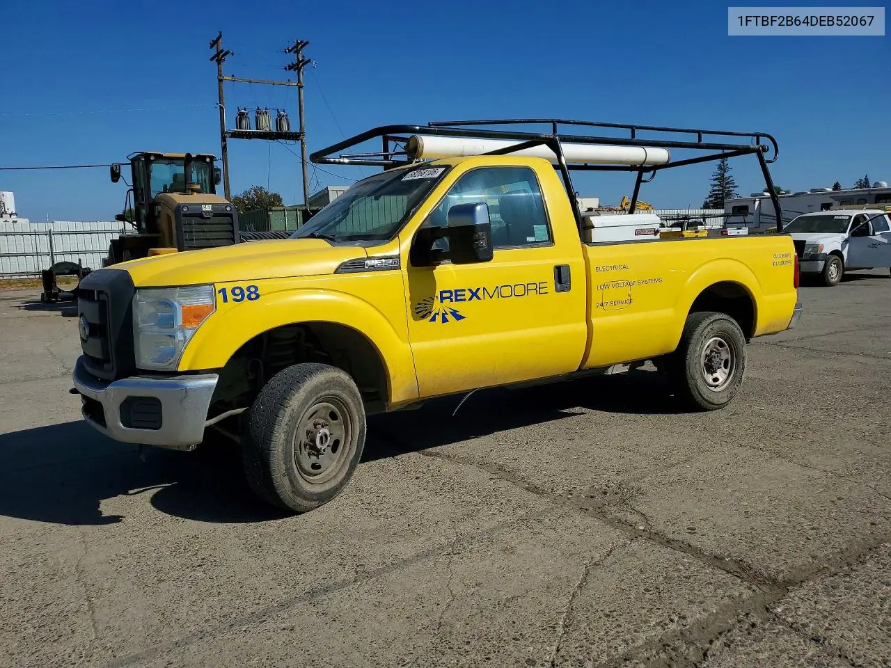 FORD F250 2013, VIN 1FTBF2B64DEB52067