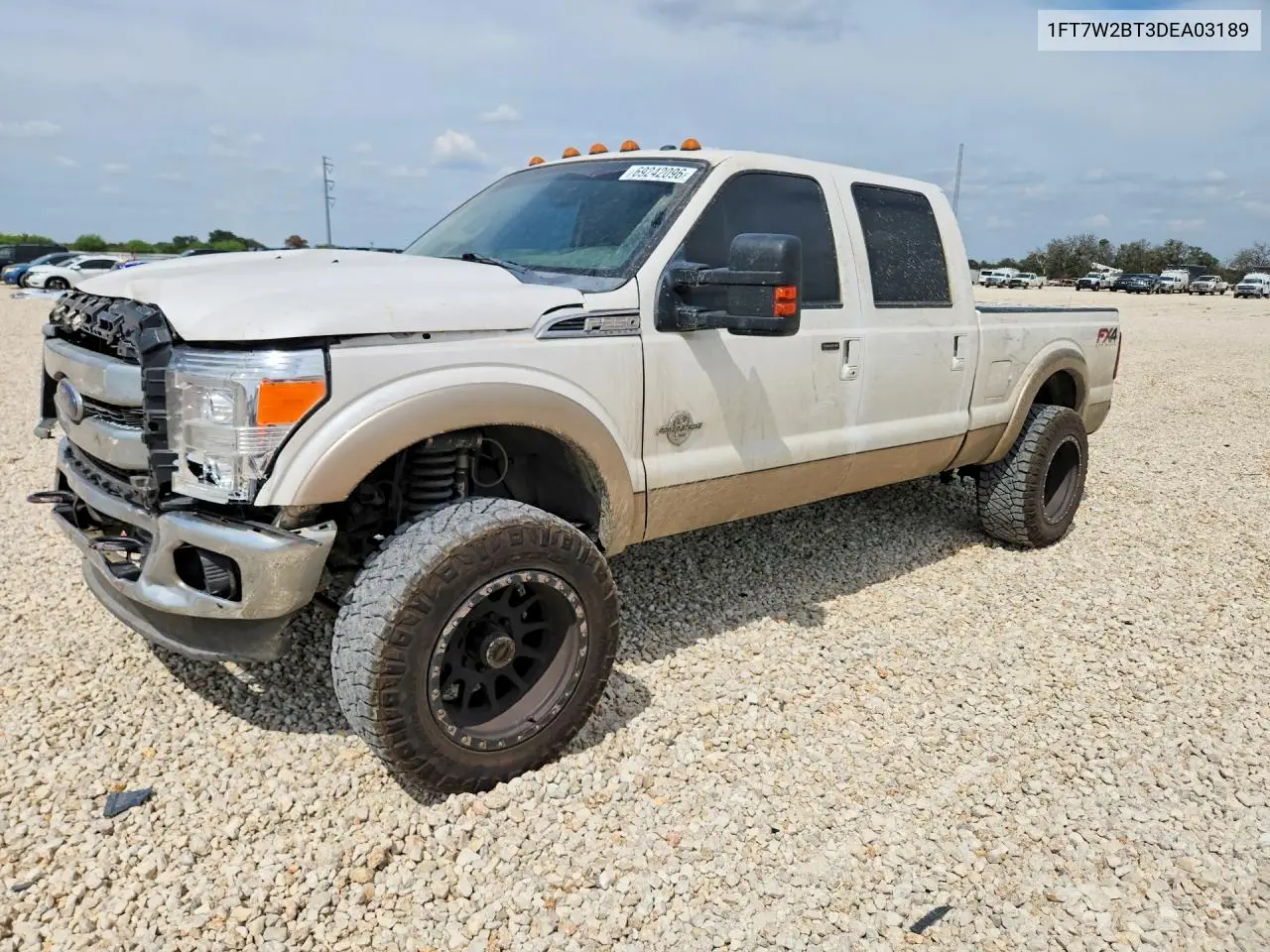 FORD F250 2013, VIN 1FT7W2BT3DEA03189