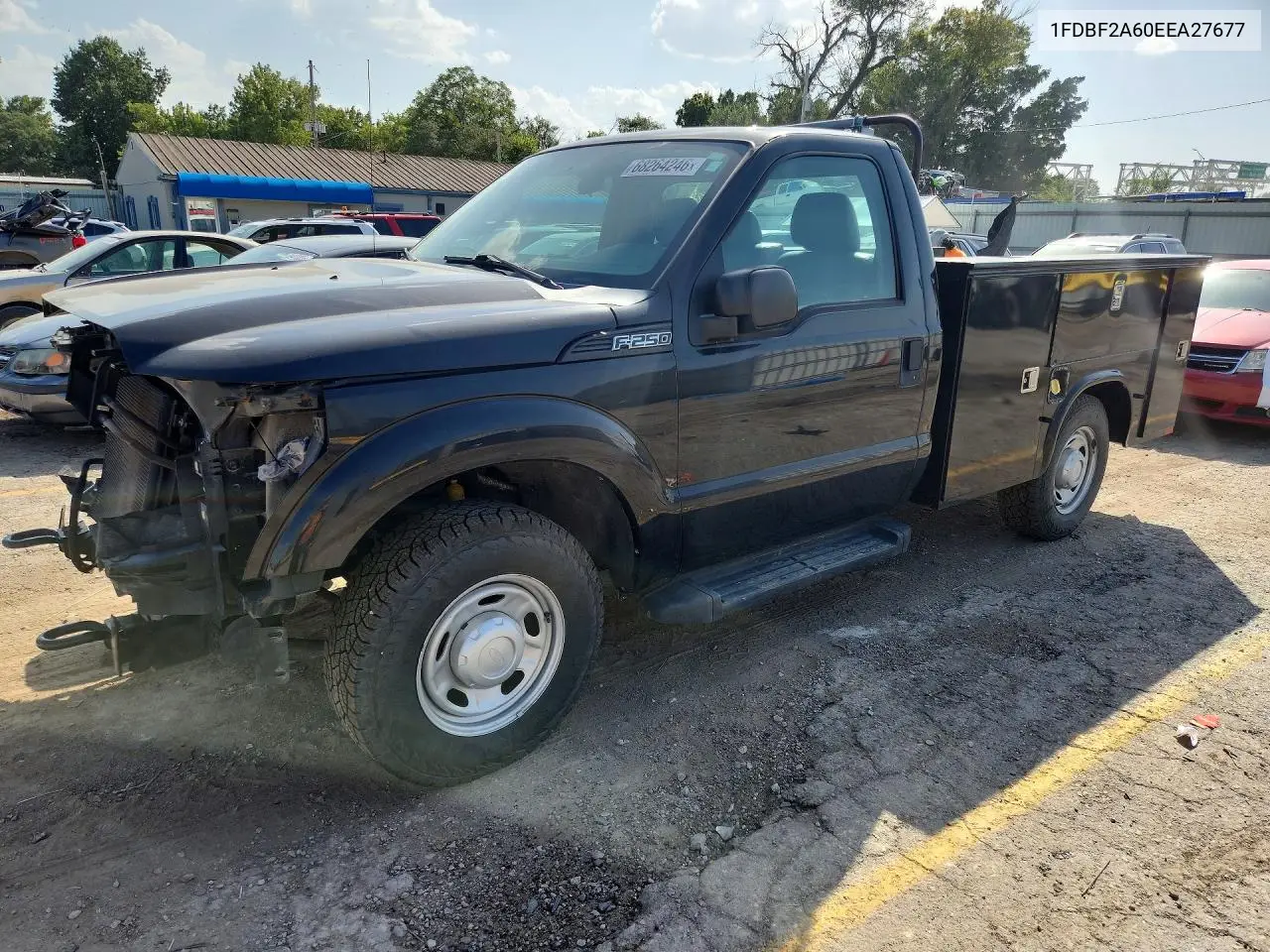FORD F250 2014, VIN 1FDBF2A60EEA27677