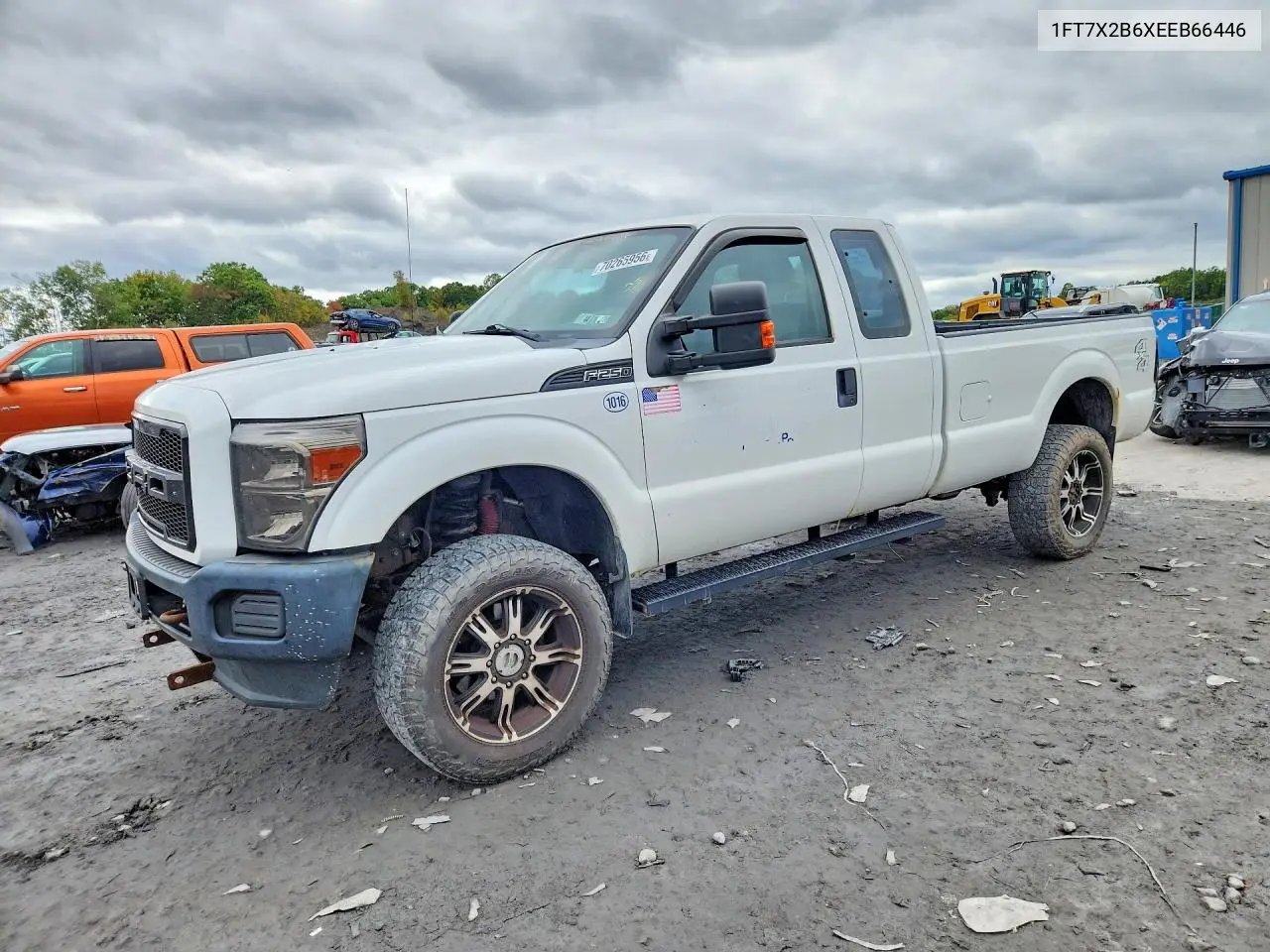 FORD F250 2014, VIN 1FT7X2B6XEEB66446
