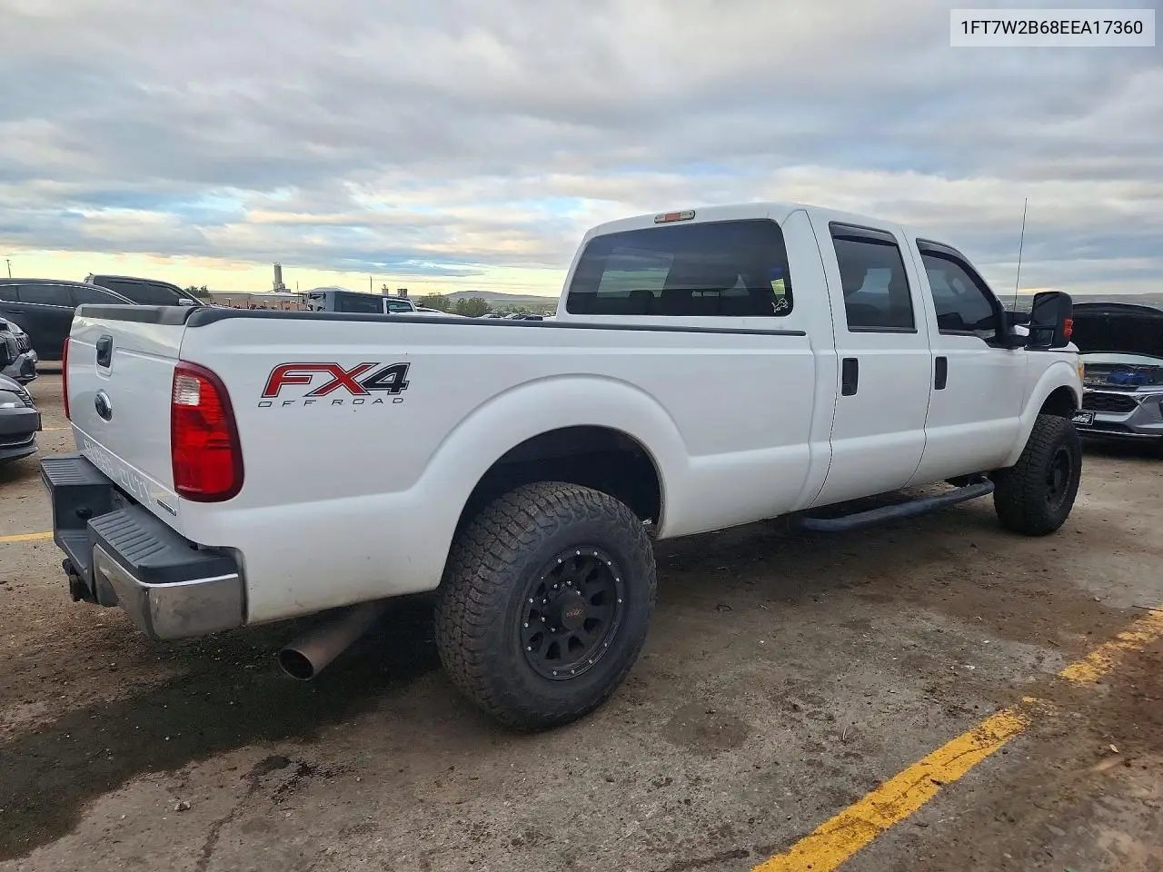 2014 FORD F250 VIN 1FT7W2B68EEA17360 — фото 3